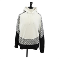 【原宿店限定】ルイ・ヴィトン LOUIS VUITTON 上着 パーカー コットン XL ホワイト レディース 129781M