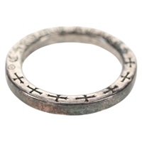 【原宿店限定】クロムハーツ Chrome Hearts リング・指輪 NTFL Ag925 シルバー レディース 140408M