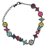 【原宿店限定】ルイ・ヴィトン LOUIS VUITTON ブレスレモノグラムパーティ ブレスレット メタル ブラック M0932A レディース 145065AM