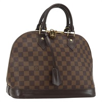【原宿店限定】ルイ・ヴィトン LOUIS VUITTON アルマPM ハンドバッグ ダミエ エベヌ N53151 レディース 142969V