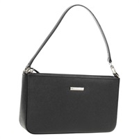 【原宿店限定】バーバリー BURBERRY ハンドバッグ レザー ブラック シルバー レディース am10139V