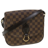 【原宿店限定】ルイ・ヴィトン LOUIS VUITTON サンクルーGM ショルダーバッグ ダミエ エベヌ レディース 31123SA
