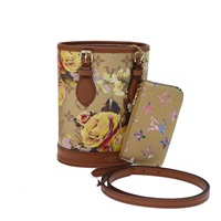 【原宿店限定】ルイ・ヴィトン LOUIS VUITTON ナノバケット ショルダーバッグ LVガーデン ベージュ M81724 レディース 73910S