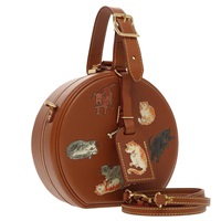 【原宿店限定】ルイ・ヴィトン LOUIS VUITTON プティットボワットシャポー ショルダーバッグ キャットグラム ブラウン M52972 レディース 98529S
