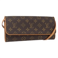 【原宿店限定】ルイ・ヴィトン LOUIS VUITTON ポシェット・ツインGM ショルダーバッグ モノグラム M51852 レディース ka609V
