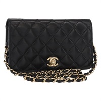 【原宿店限定】シャネル CHANEL ショルダーバッグ マトラッセ チェーン ラムスキン ブラック ゴールド レディース 157999SAV