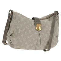 【原宿店限定】ルイ・ヴィトン LOUIS VUITTON スライトリー ショルダーバッグ モノグラムデニム グレー M95834 レディース mr1662V