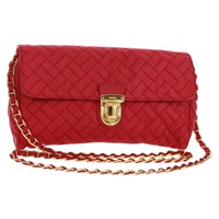 【原宿店限定】プラダ PRADA ショルダーバッグ チェーン ナイロン ピンク ゴールド レディース 160856V