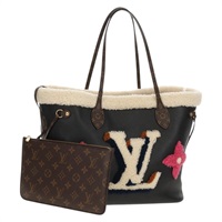 【原宿店限定】ルイ・ヴィトン LOUIS VUITTON ネヴァーフルMM トートバッグ モノグラムテディ ブラック M56960 レディース fm4970SM