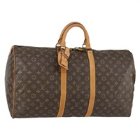 【原宿店限定】ルイ・ヴィトン LOUIS VUITTON キーポル55 ボストンバッグ モノグラム M41424 レディース 155566V