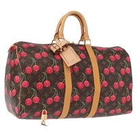 【原宿店限定】ルイ・ヴィトン LOUIS VUITTON キーポル45 ボストンバッグ モノグラム チェリー M95011 レディース 158899SV