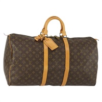 【原宿店限定】ルイ・ヴィトン LOUIS VUITTON キーポル55 ボストンバッグ モノグラム M41424 レディース 160110V