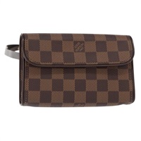 【原宿店限定】ルイ・ヴィトン LOUIS VUITTON ポシェット・フロランティーヌ ウエストバッグ ダミエ エベヌ N51856 レディース 151202V