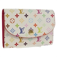 【原宿店限定】ルイ・ヴィトン LOUIS VUITTON ポルトモネ ロザリ コインケース マルチカラー ホワイト M13399 レディース 153715SAM