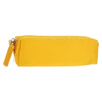 【原宿店限定】フェンディ FENDI アクセサリーポーチ ズッキーノキャンバス チェーン イエロー ゴールド レディース 159449V