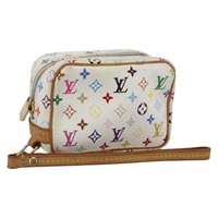 【原宿店限定】ルイ・ヴィトン LOUIS VUITTON トゥルース・ワピティ ポーチ モノグラム マルチカラー ホワイト M58034 レディース 159600V