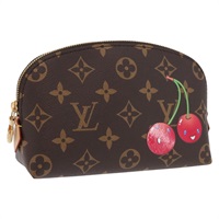 【原宿店限定】ルイ・ヴィトン LOUIS VUITTON ポシェット・コスメティックPM ポーチ モノグラム チェリー M13766 レディース BA9228SM