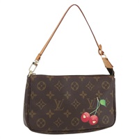 【原宿店限定】ルイ・ヴィトン LOUIS VUITTON ポシェット・アクセソワール ポーチ モノグラムチェリー M95008 レディース BA9305V