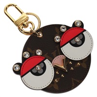 【原宿店限定】ルイ・ヴィトン LOUIS VUITTON ポルトクレアニマルフェイス チャーム モノグラム M68216 レディース 143032M