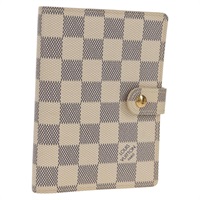 【原宿店限定】ルイ・ヴィトン LOUIS VUITTON アジェンダPM 手帳カバー ダミエアズール R20706 レディース am10111V