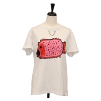 【原宿店限定】ルイ・ヴィトン LOUIS VUITTON シャツ LV×YK Tシャツ コットン ホワイト レディース 159497SAM