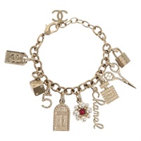 【原宿店限定】シャネル CHANEL ブレスレット ココマーク メタル ゴールド レディース BA9218AM