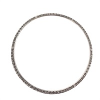 【原宿店限定】クロムハーツ Chrome Hearts NTFL　スペーサー　バングル ブレスレット Ag925 シルバー レディース 159496SM