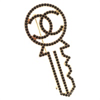 【原宿店限定】シャネル CHANEL ブローチ メタル ゴールドトーン レディース 159267V