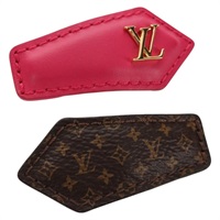 【原宿店限定】ルイ・ヴィトン LOUIS VUITTON セット2バレッタLVバックステージミニ 髪留め モノグラム M02377 レディース 159185M