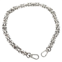 【原宿店限定】ルイ・ヴィトン LOUIS VUITTON ショルダーストラップ チェーン メタル 57cm シルバー レディース 153722M