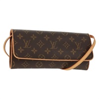 【原宿店限定】ルイ・ヴィトン LOUIS VUITTON ポシェット・ツインGM ショルダーバッグ モノグラム M51852 レディース 164046SAV