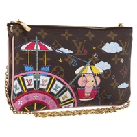 【原宿店限定】ルイ・ヴィトン LOUIS VUITTON ポシェットドゥーブルジップ ショルダーバッグ モノグラムヴィヴィエンヌ M69744 レディース ka1506M