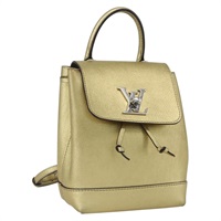 【原宿店限定】ルイ・ヴィトン LOUIS VUITTON ロックミー バックパック レザー ゴールドトーン M54575 レディース ka1551M