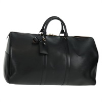 【原宿店限定】ルイ・ヴィトン LOUIS VUITTON キーポル50 ボストンバッグ エピ ブラック M42962 レディース 158209V