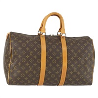 【原宿店限定】ルイ・ヴィトン LOUIS VUITTON キーポル45 ボストンバッグ モノグラム M41428 レディース am10396V