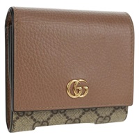 【原宿店限定】グッチ GUCCI 長財布 GGスプリーム PVC ベージュ ゴールド 598587 レディース 164076V