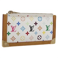 【原宿店限定】ルイ・ヴィトン LOUIS VUITTON ポシェット・クレ コインケース モノグラム・マルチカラー ホワイト M92655 レディース 162776V
