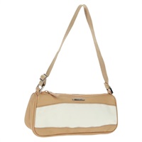 【原宿店限定】グッチ GUCCI アクセサリーポーチ キャンバス レザー ベージュ シルバー 92820 レディース am10445V