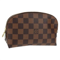 【原宿店限定】ルイ・ヴィトン LOUIS VUITTON ポシェット・コスメティックPM ポーチ ダミエ エベヌ N47516 レディース am10453V