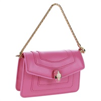 【原宿店限定】ブルガリ BVLGARI バッグチャーム レザー ピンク レディース 158219SM