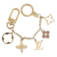 【原宿店限定】ルイ・ヴィトン LOUIS VUITTON バッグチャームチェーンフルールドゥモノグラム チャーム メタル ゴールドトーン M01413 レディース 165241V