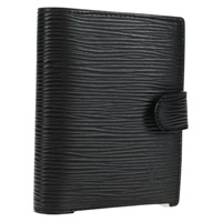 【原宿店限定】ルイ・ヴィトン LOUIS VUITTON アジェンダミニ 手帳カバー エピ ブラック レディース BA9849V