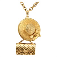 【原宿店限定】シャネル CHANEL ネックレス メタル ゴールド レディース 162902SM