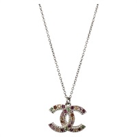 【原宿店限定】シャネル CHANEL ネックレス ココマーク メタル レディース 165863SM