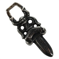 【原宿店限定】クロムハーツ Chrome Hearts ペンダントトップ ダガーチャーム＃5 Ag925 シルバー レディース 161244SAM