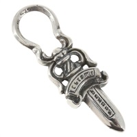 【原宿店限定】クロムハーツ Chrome Hearts ペンダントトップ ダガーチャーム Ag925 シルバー レディース 162889SM