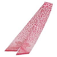 【原宿店限定】カルティエ CARTIER スカーフ パンテール バンドースカーフ シルク ピンク レディース am10479V