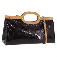 【原宿店限定】ルイ・ヴィトン LOUIS VUITTON ロクスバリー・ドライブ ハンドバッグ モノグラムヴェルニ アマラント M91995 レディース ep13289V