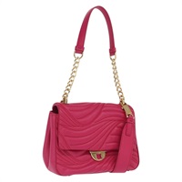 【原宿店限定】サルヴァトーレフェラガモ Salvatore Ferragamo ショルダーバッグ レザー ピンク ゴールド レディース ka1814V