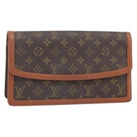 【原宿店限定】ルイ・ヴィトン LOUIS VUITTON ポシェットダムGM クラッチバッグ モノグラム M51810 レディース ep13284V